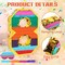 Rainbow Number 8 Pinata for Kids 8th Birthday Party Supplies, Fiesta, Centerpieces, Anniversary Celebrations